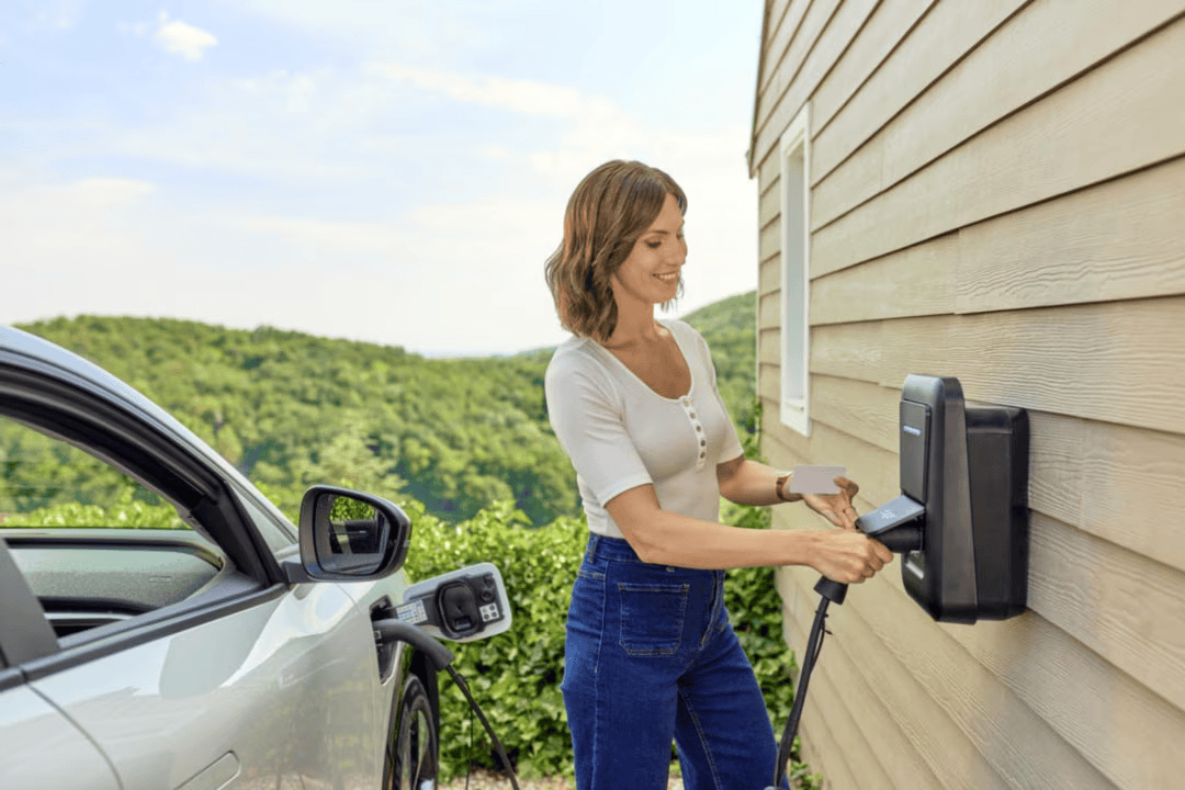 Borne de recharge IRVE véhicule électrique — Hydro'Chauff