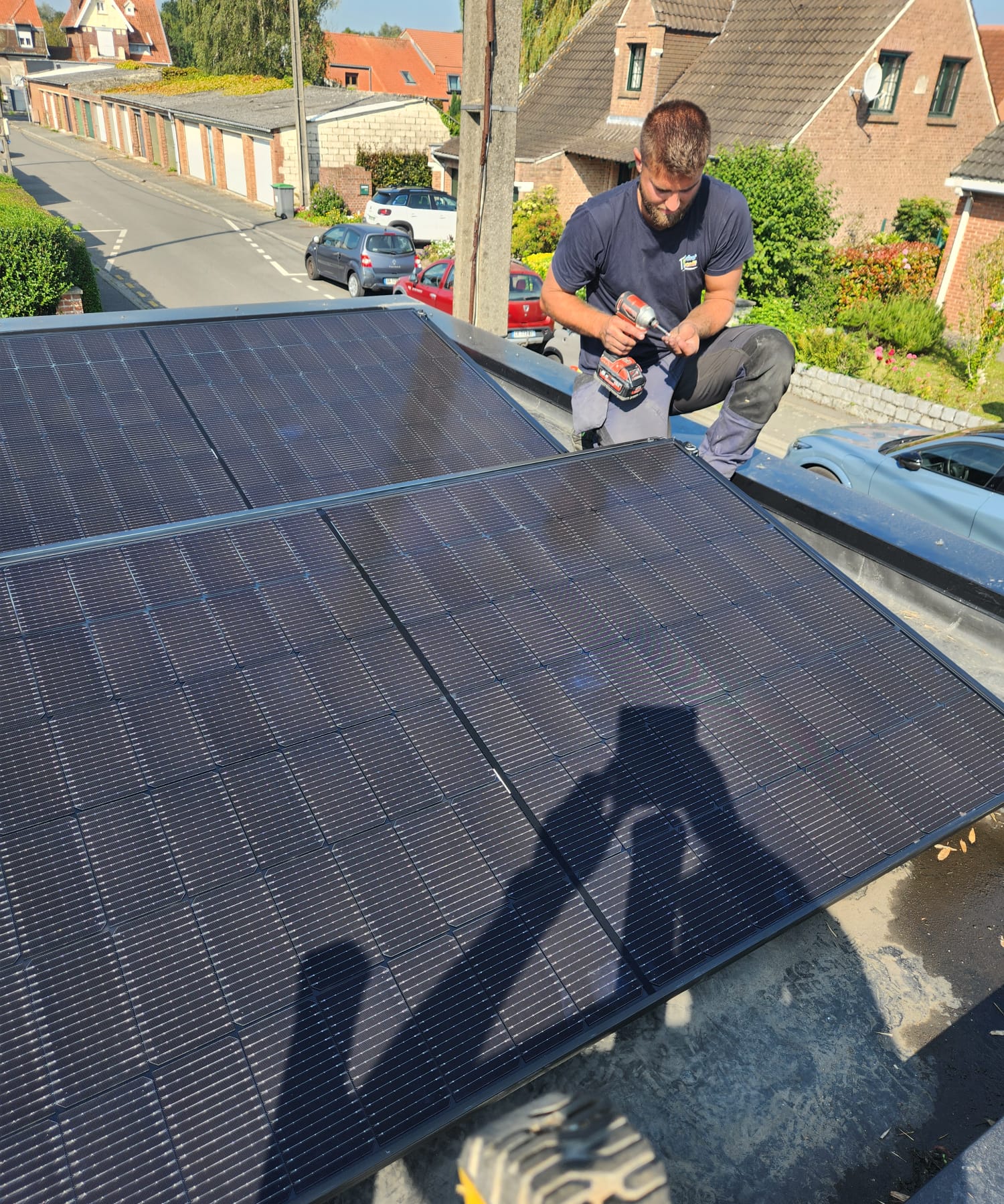 Pilotage domotique d'une installation de panneau solaire à Verlinghem